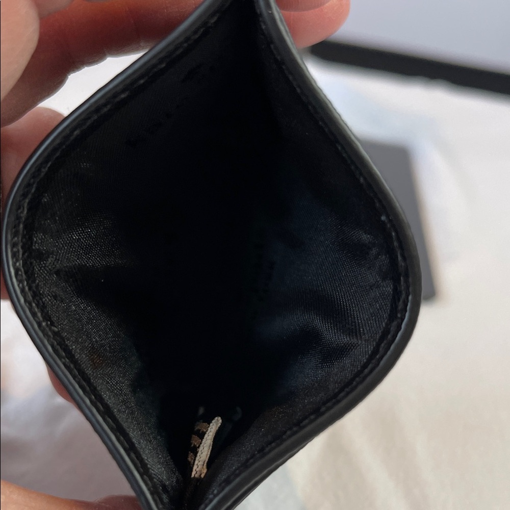 Kate Spade Black Leather Card Holder - Picture 5 of 7